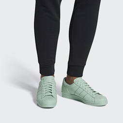 Adidas Superstar 80s Női Originals Cipő - Zöld [D42183]